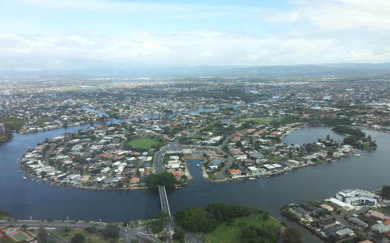 Australia, costa este