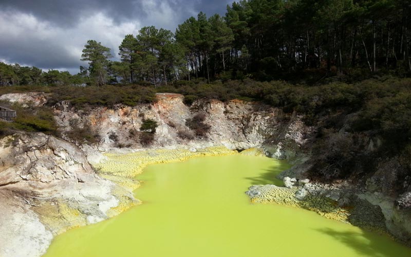 Rotoura y Tongariro NP