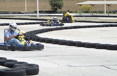 karting con Sergio