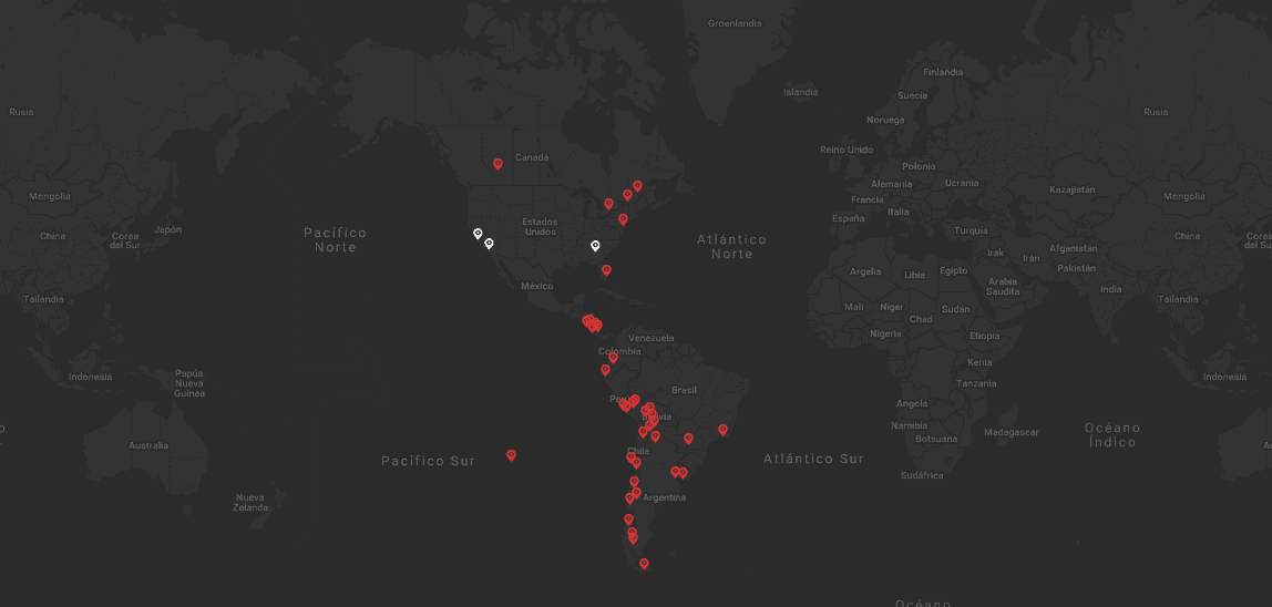 mapa América